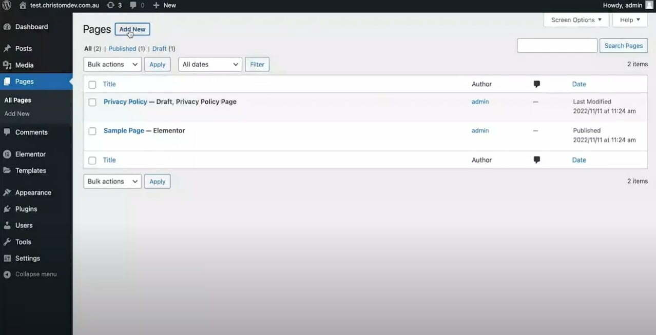 Add Elementor to WordPress Tutorial | Christom